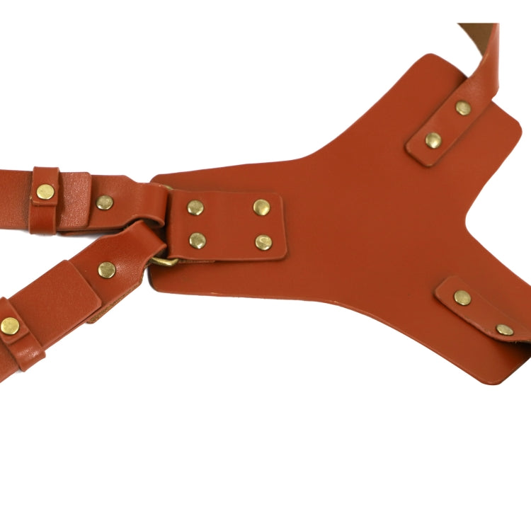 Leather Camera Strap Outdoor Photography Equipment Accessories Universal Single-Shot Camera Double Shoulder Strap by bashfashion