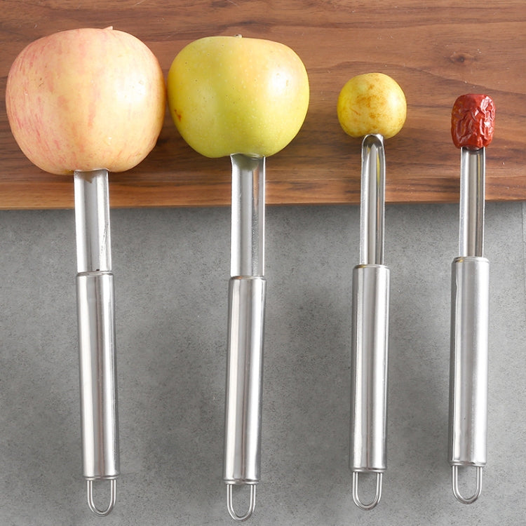 3 PCS Kitchen Stainless Steel Thickened Hawthorn And Red Dates Corer, Specification: 0.8cm by bashfashion