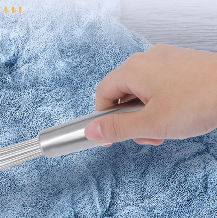 Manual Whisk Stainless Steel Glass Bead Egg Whisk Kitchen Household Hand-Held Baking Tools Type C 12 inch by bashfashion