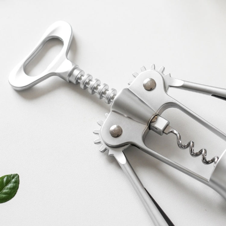 Kitchen Multifunctional Manual Wine Zinc Alloy Bottle Opener by bashfashion