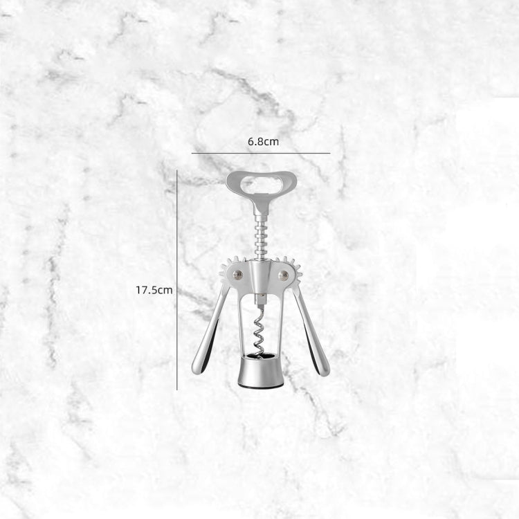 Kitchen Multifunctional Manual Wine Zinc Alloy Bottle Opener by bashfashion