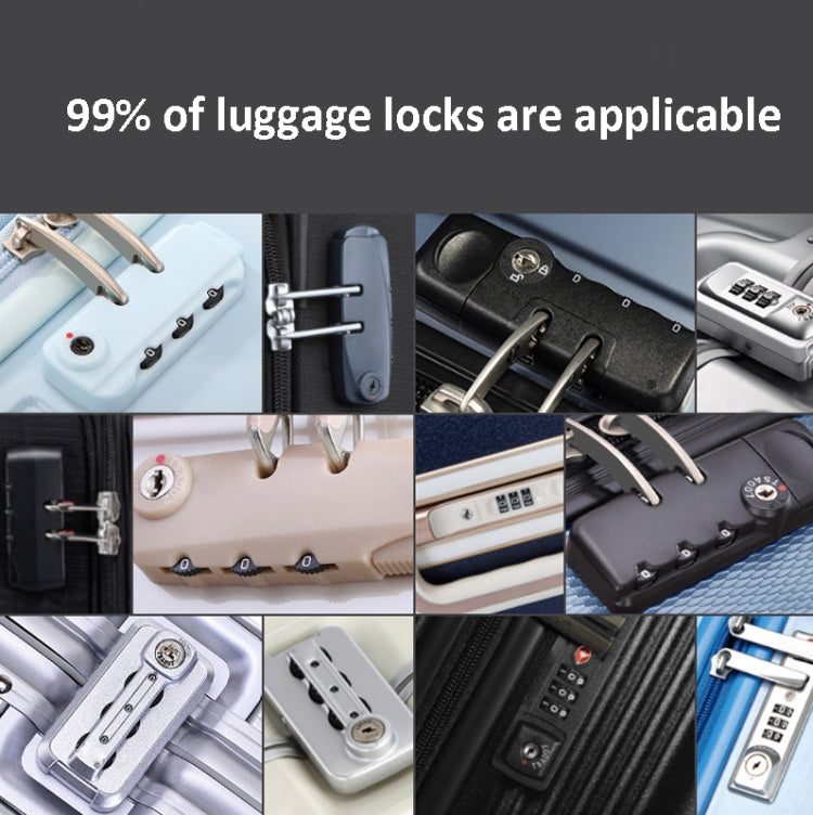 TSA007 Customs Lock Luggage Code Lock by bashfashion