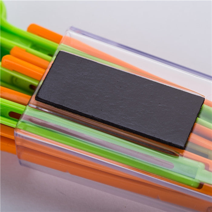 5 Sets Carrot Sealing Clip Food Bag Sealing Clip With Magnet Box by bashfashion