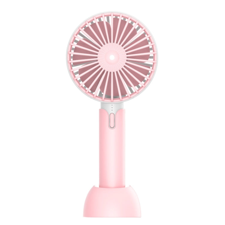Desktop Portable Handheld Mini Silent Fan, Colour: X1 Pink by bashfashion