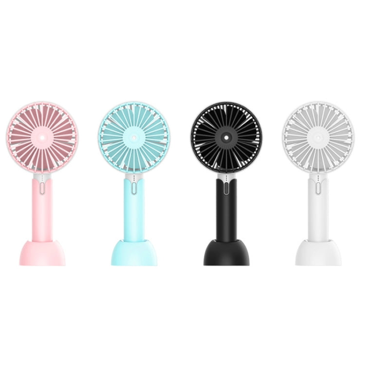 Desktop Portable Handheld Mini Silent Fan, Colour: X1 Blue by bashfashion