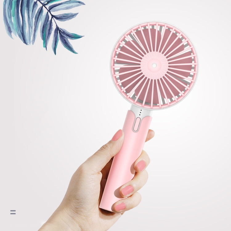 Desktop Portable Handheld Mini Silent Fan, Colour: X1 Blue by bashfashion