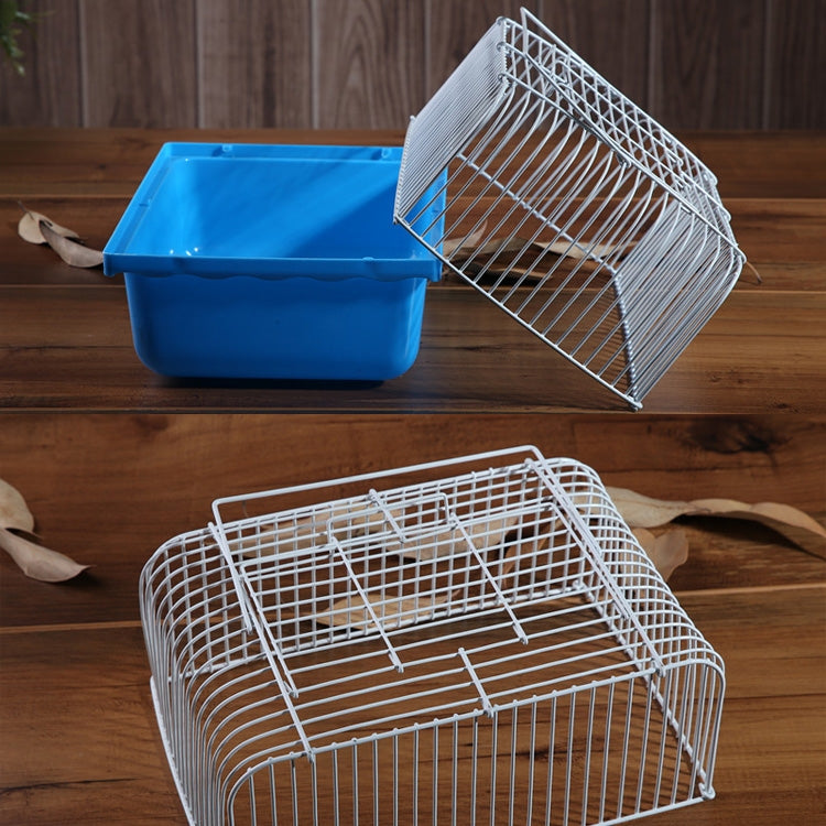 Hamster Cage Portable Take-Out Cage Hamster Golden Bear Supplies(Brown) by bashfashion