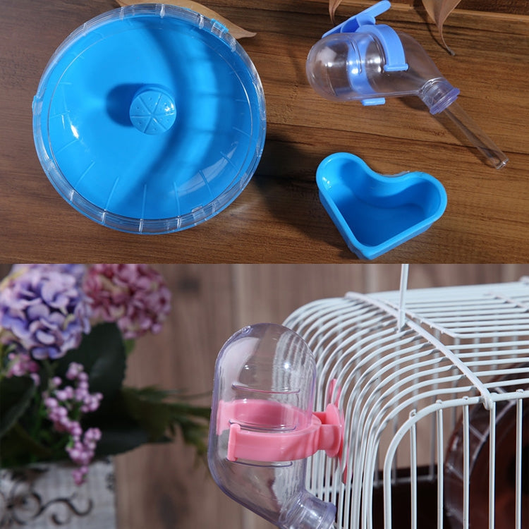 Hamster Cage Portable Take-Out Cage Hamster Golden Bear Supplies(Blue) by bashfashion