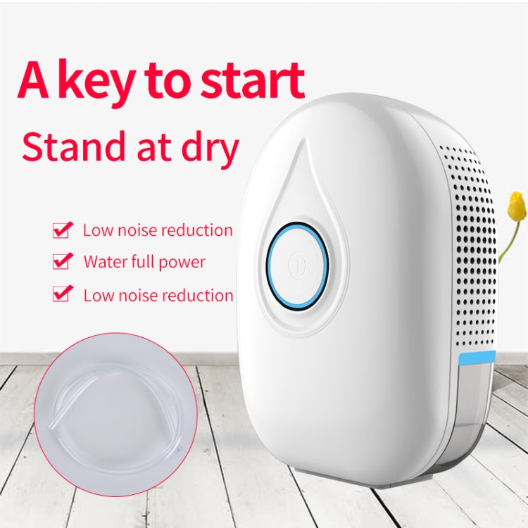 GZ-1901 Semiconductor Mini Dehumidifier Household Small Dehumidifier Bedroom Dehumidifier Moisture Absorber, Product specification: EU Plug(Fresh Blue) by bashfashion