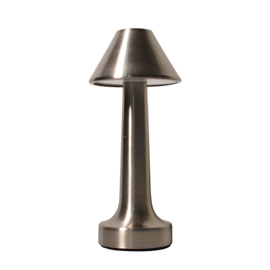 JB-TD001 LED Touch Table Lamp Cafe Restaurant Decoration Night Light, Specification: USB(Silver) by bashfashion