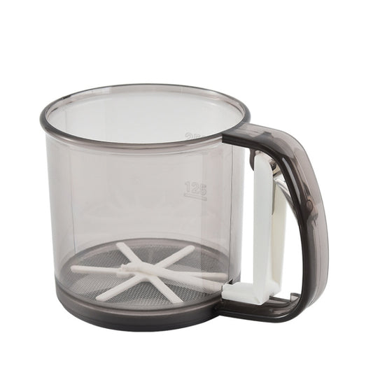 Convenient Hand-Held Flour Sieve Icing Sugar Sieve Baking Tool(Brown) by bashfashion