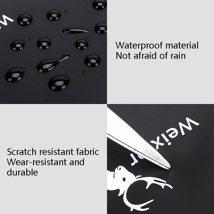 WEIXIER 9563 Men Outdoor Messenger Bag Multifunctional PU Large-Capacity Waist Bag(Gray) by WEIXIER