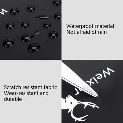 WEIXIER 9563 Men Outdoor Messenger Bag Multifunctional PU Large-Capacity Waist Bag(Gray) by WEIXIER