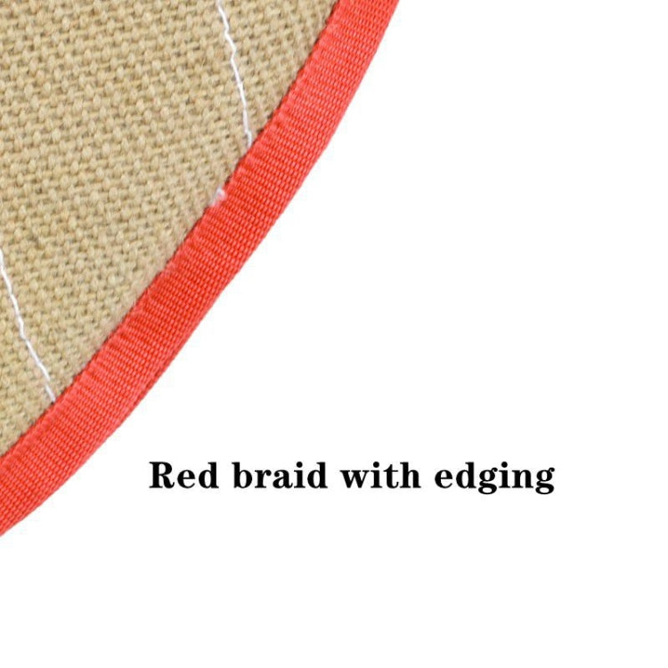 Red Twill Jute Training Dog Bite Sleeve Open Sleeve Protector Pet Products by bashfashion