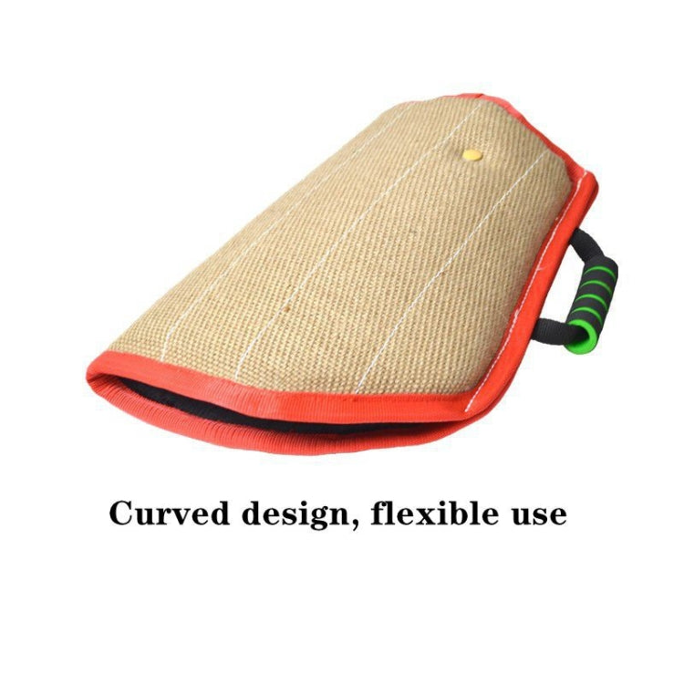 Red Twill Jute Training Dog Bite Sleeve Open Sleeve Protector Pet Products by bashfashion