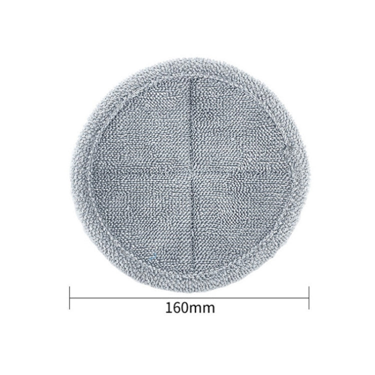 3 PCS 16 Cm Mopping Machine Round Mop Cleaning Cloth Suitable For Dyson Vacuum Cleaner by bashfashion