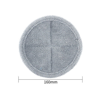 3 PCS 16 Cm Mopping Machine Round Mop Cleaning Cloth Suitable For Dyson Vacuum Cleaner by bashfashion