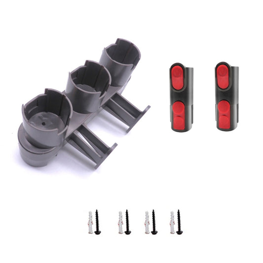 Vacuum Cleaner Rack + 2 Adapter For Dyson V7 V8 V10 by bashfashion