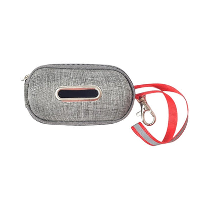 Pet Cleaning Supplies Linen Dog Picking Up Litter Box Garbage Bag Convenient Storage Box(Gray) by bashfashion