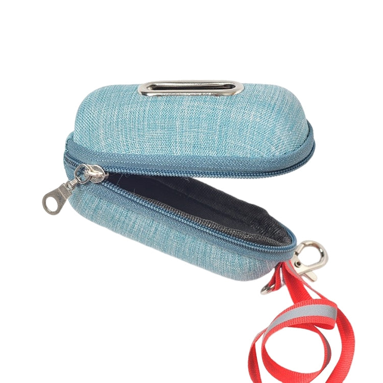 Pet Cleaning Supplies Linen Dog Picking Up Litter Box Garbage Bag Convenient Storage Box(Blue) by bashfashion