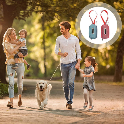 Pet Cleaning Supplies Linen Dog Picking Up Litter Box Garbage Bag Convenient Storage Box(Gray) by bashfashion