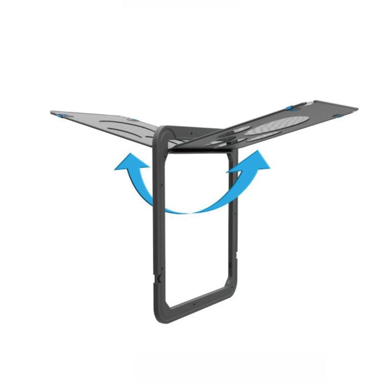 Pet Supplies Dog Paw Print Door Bite-Proof Small Dog Cat Screen Window Door Cat And Dog Door(Black) by bashfashion