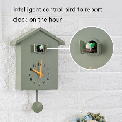 T60 Cuckoo Clock The Bird Reports On The Hour Clock, Colour: White by bashfashion