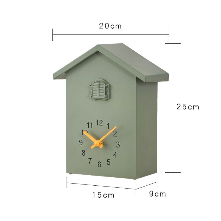 T60 Cuckoo Clock The Bird Reports On The Hour Clock, Colour: White by bashfashion