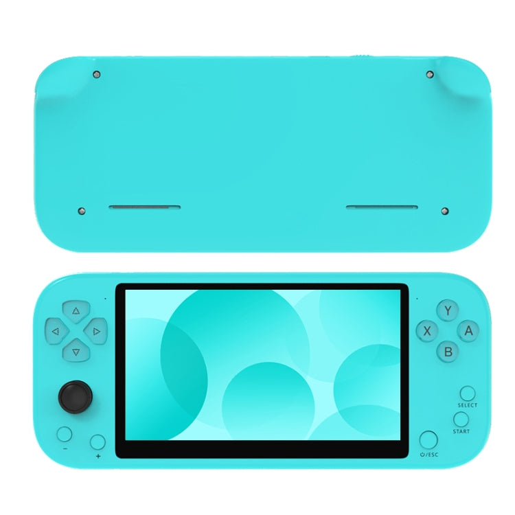 X20 LIFE Classic Games Handheld Game Console with 5.1 inch Screen & 8GB Memory, Support HDMI Output(Blue Green) by bashfashion