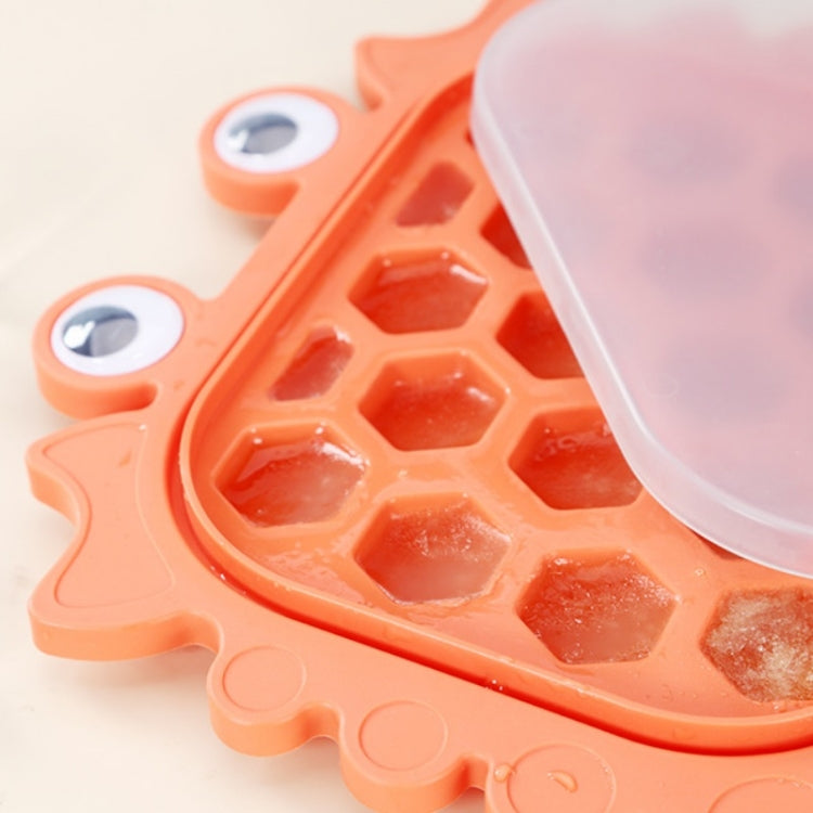 2 PCS Children Cartoon Silicone Ice Tray Homemade Ice Cream Mold, Specification: Doodle Fish by bashfashion