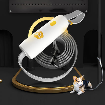 DL001 Small And Medium-Sized Dog Traction Rope Dog Elastic Rope(White) by bashfashion