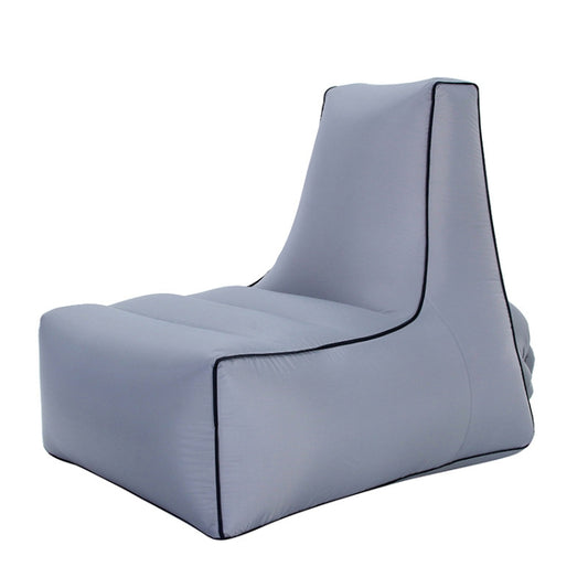 BB1082 Inflatable Sofa Inflatable Bed Outdoor Folding Portable Air Sofa Size: 70 x 65 x 60cm(Gray) by bashfashion