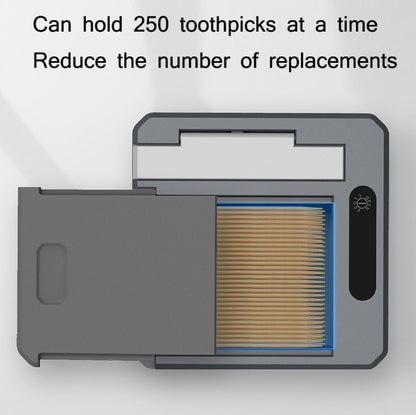 EXPED SMART Intelligent Induction Automatic Toothpick Box Household Restaurant Electric Toothpick Holder, Specification: Battery Version by EXPED SMART