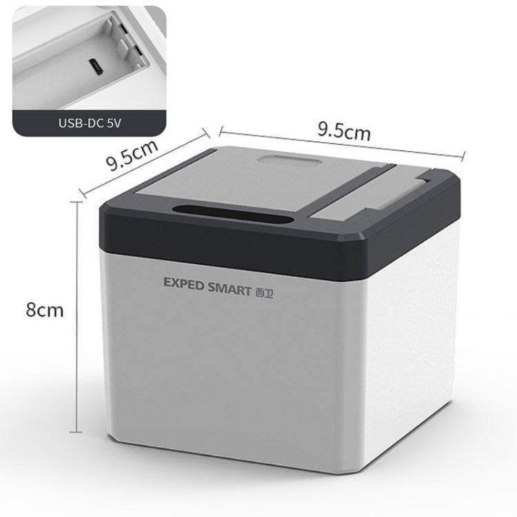 EXPED SMART Intelligent Induction Automatic Toothpick Box Household Restaurant Electric Toothpick Holder, Specification: USB Charge Version by EXPED SMART