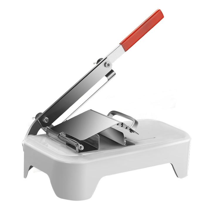 Lamb Slicer Household Manual Vegetable Cutter Meat Slicer(White) by bashfashion