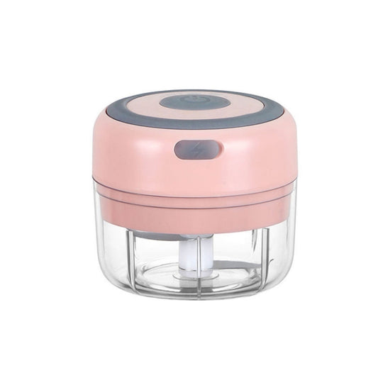 ZM-14 Household Mini Wireless Electric Garlic Masher, Colour: Pink 100ml by bashfashion