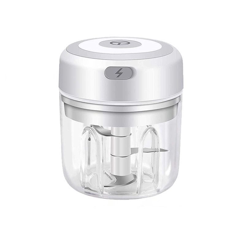 ZM-14 Household Mini Wireless Electric Garlic Masher, Colour: High Cup White 250ml by bashfashion