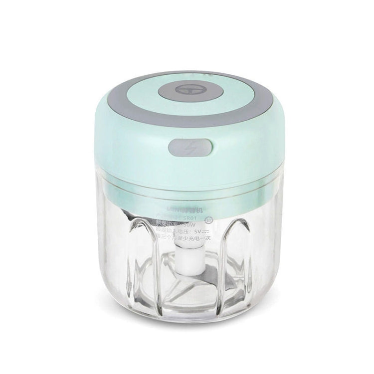 ZM-14 Household Mini Wireless Electric Garlic Masher, Colour: High Cup Green 250ml by bashfashion