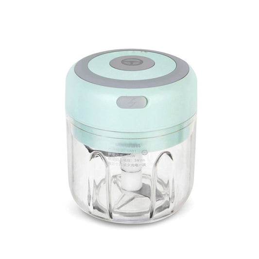 ZM-14 Household Mini Wireless Electric Garlic Masher, Colour: High Cup Green 250ml by bashfashion