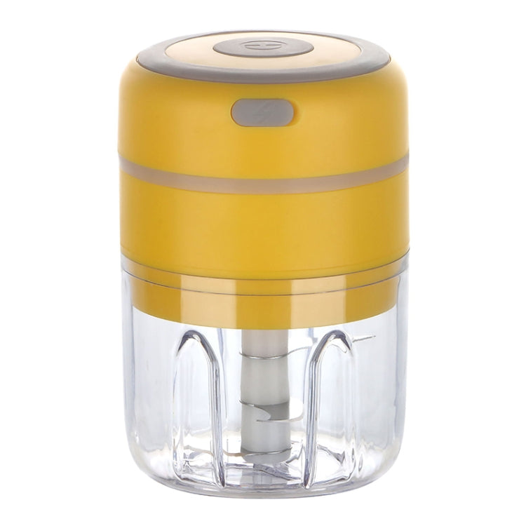 ZM-14 Household Mini Wireless Electric Garlic Masher, Colour: Yellow Big Power 250ml by bashfashion