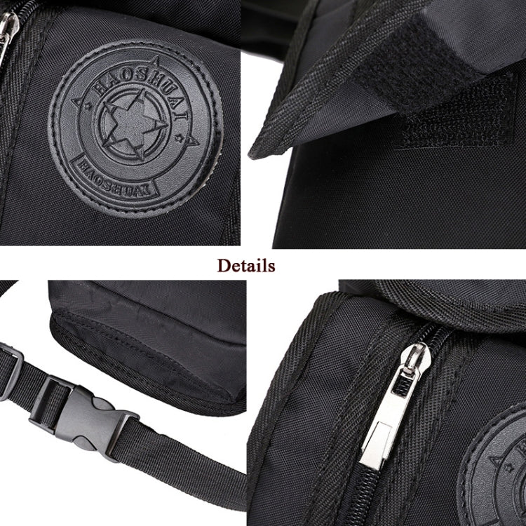 HaoShuai 325 Multi-Function Nylon Leg Bag Mountaineering Outdoor Travel Sports Convenient Waist Bag(Brown) by bashfashion