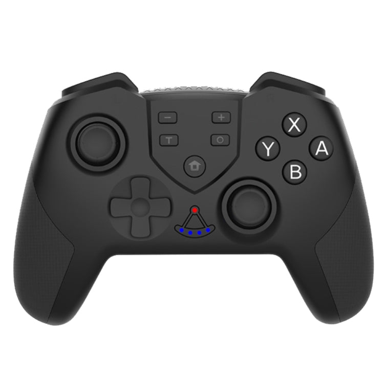T23 Wireless Bluetooth Game Handle With Vibration And Wake Up Macro Programming Function Handle For Nintendo Switch PRO(Black) by bashfashion