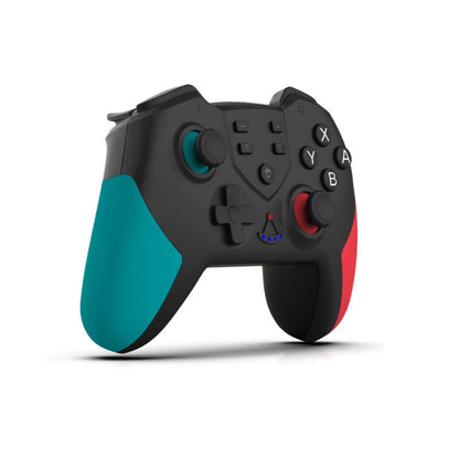 T23 Wireless Bluetooth Game Handle With Vibration And Wake Up Macro Programming Function Handle For Nintendo Switch PRO(Pink Green) by bashfashion
