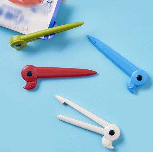 Cartoon Animal Sealing Clip Moisture-Proof Sealing Clip Kitchen Food Preservation Snack Milk Powder Clip(D920 Small Bird) by bashfashion