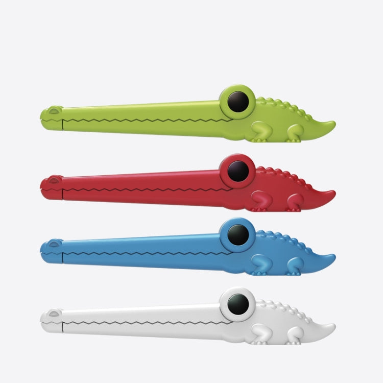 Cartoon Animal Sealing Clip Moisture-Proof Sealing Clip Kitchen Food Preservation Snack Milk Powder Clip(D921 Crocodile) by bashfashion