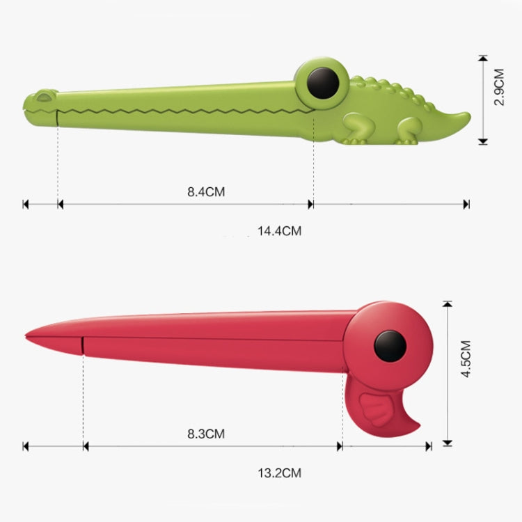 Cartoon Animal Sealing Clip Moisture-Proof Sealing Clip Kitchen Food Preservation Snack Milk Powder Clip(D920 Small Bird) by bashfashion