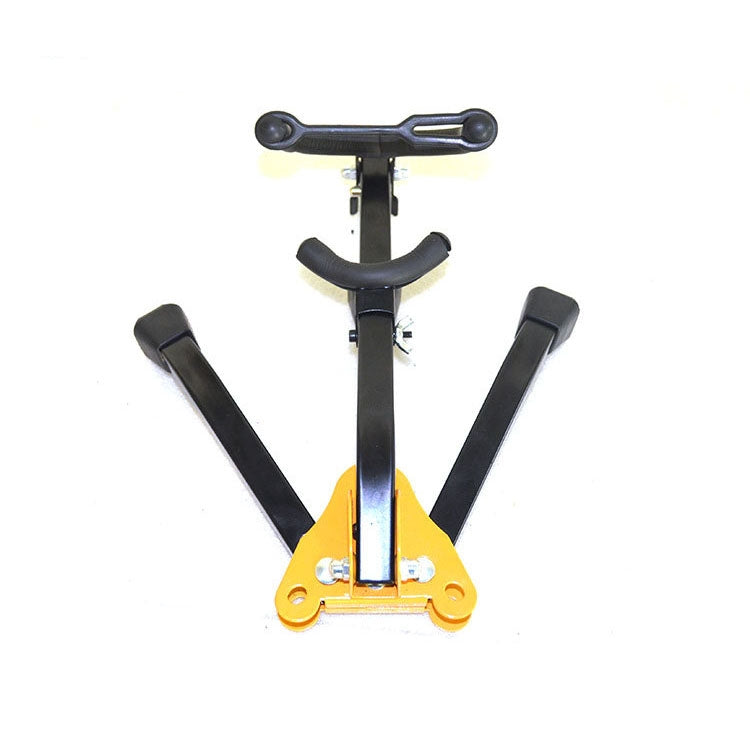 Saxophone Bracket Folding Elbow Flute Clarinet Clarinet Hanger(1 Flute / Black Tube Bracket) by bashfashion