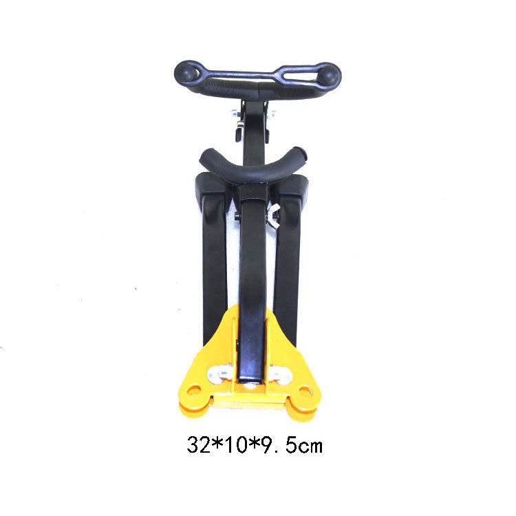 Saxophone Bracket Folding Elbow Flute Clarinet Clarinet Hanger(2 Flute / Black Pipe Bracket) by bashfashion