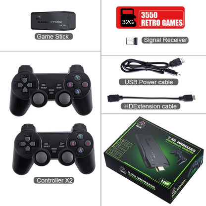 Y3 Lite Wireless Doubles HD Game Console, Product color: 32G 3000 Games by bashfashion