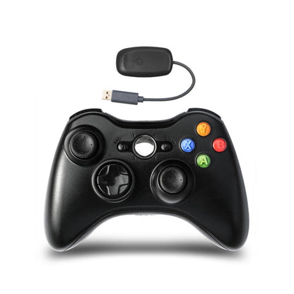 2.4G Wireless Game Controller For Xbox 360(Black) by bashfashion